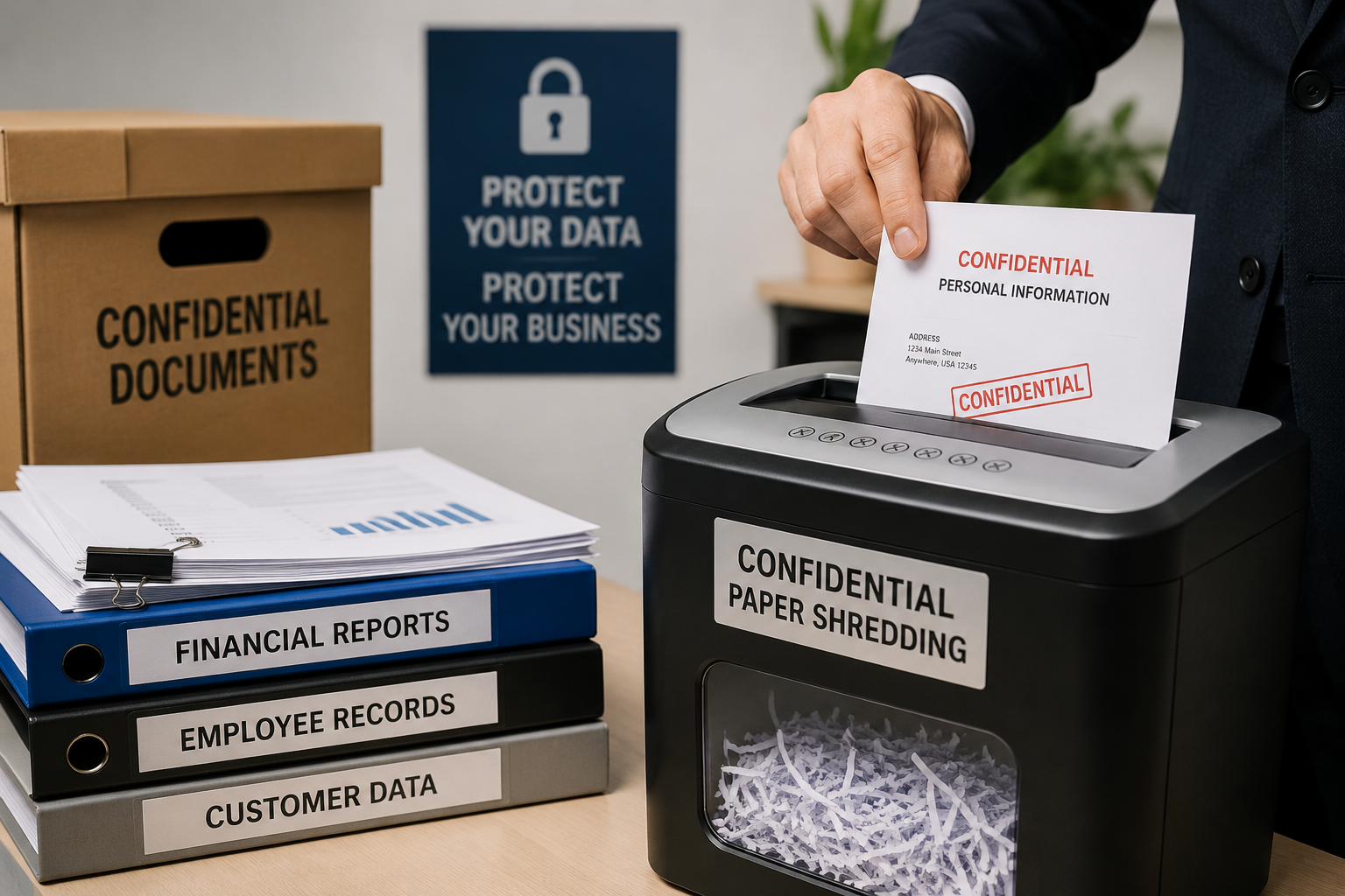 Dispose of Confidential Paperwork