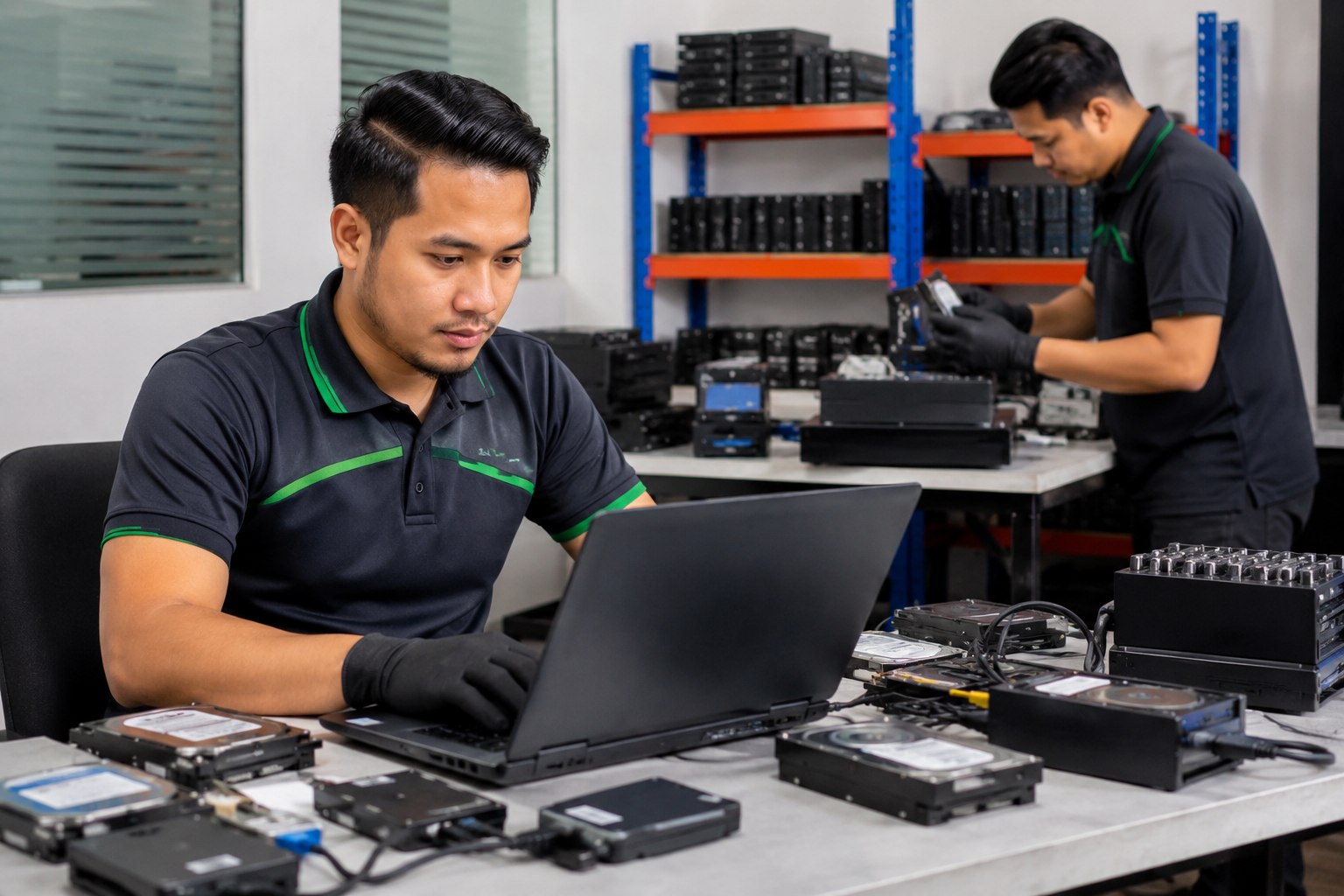 data wiping services